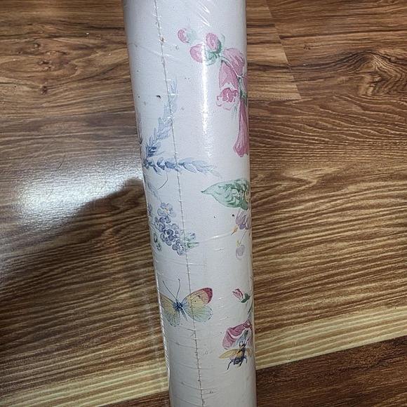 Vintage Bee Butterfly Garden Imperial Wallpaper‎ Border Prepasted 5 Yd Floral - Picture 9 of 10